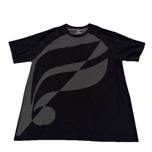 New NWT Mens Fabletics The Training Day Short Sleeve T-Shirt Black XXL 2XL